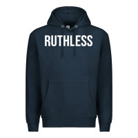 Navy ruthless sweatshirt Premium Hoodie - linhVisuals