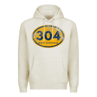 Oatmeal Heather 304 west virginia home t shirt Premium Hoodie - linhVisuals