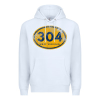 White 304 west virginia home t shirt Premium Hoodie - linhVisuals