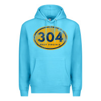 Ocean Blue 304 west virginia home t shirt Premium Hoodie - linhVisuals