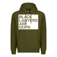 Army Green black lawyers are dope sweatshirt Premium Hoodie - linhVisuals