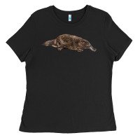 Black Platypus Ladies Tee - LillyAllenDesigns