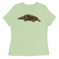 Matcha Platypus Ladies Tee - LillyAllenDesigns