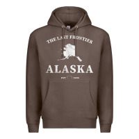 Coffee alaska the last frontier t shirt Premium Hoodie - linhVisuals