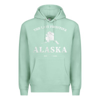 Seafoam alaska the last frontier t shirt Premium Hoodie - linhVisuals