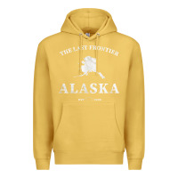 Antique Gold alaska the last frontier t shirt Premium Hoodie - linhVisuals
