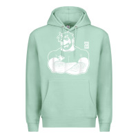 Seafoam bobo bear   adam likes crossing arms t shirt Premium Hoodie - linhVisuals