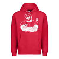 Cardinal bobo bear   adam likes crossing arms t shirt Premium Hoodie - linhVisuals
