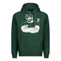 Sports Green bobo bear   adam likes crossing arms t shirt Premium Hoodie - linhVisuals