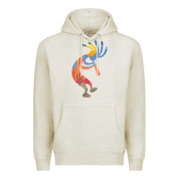 Oatmeal Heather dancing kokopelli southwestern usa native american symbol t shirt Premium Hoodie - linhVisuals