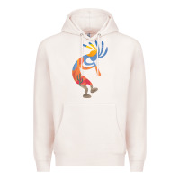 Pale Pink dancing kokopelli southwestern usa native american symbol t shirt Premium Hoodie - linhVisuals