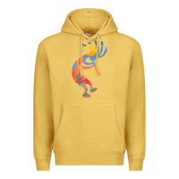 Antique Gold dancing kokopelli southwestern usa native american symbol t shirt Premium Hoodie - linhVisuals