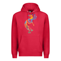 Cardinal dancing kokopelli southwestern usa native american symbol t shirt Premium Hoodie - linhVisuals