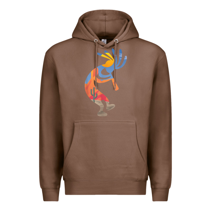 Dancing Kokopelli Southwestern Usa Native American Symbol T Shirt Premium Hoodie by linhVisuals | Teevron