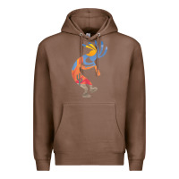 Chestnut dancing kokopelli southwestern usa native american symbol t shirt Premium Hoodie - linhVisuals