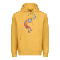 Mustard dancing kokopelli southwestern usa native american symbol t shirt Premium Hoodie - linhVisuals