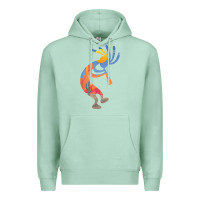 Seafoam dancing kokopelli southwestern usa native american symbol t shirt Premium Hoodie - linhVisuals