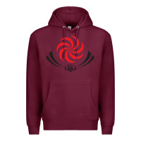 Burgundy the-georgia-rugby-pen Premium Hoodie - linhVisuals