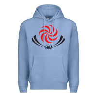 Colony Blue the-georgia-rugby-pen Premium Hoodie - linhVisuals
