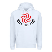 White the-georgia-rugby-pen Premium Hoodie - linhVisuals