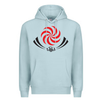 Blue Mist the-georgia-rugby-pen Premium Hoodie - linhVisuals