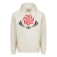 Oatmeal Heather the-georgia-rugby-pen Premium Hoodie - linhVisuals