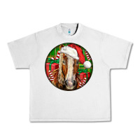 Lunar Rock Belgian Horse  Christmas Urban Heavy Tee - LillyAllenDesigns