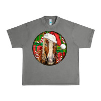 Tornado Belgian Horse  Christmas Urban Heavy Tee - LillyAllenDesigns