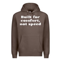 Coffee built for comfort, not speed t shirt Premium Hoodie - linhVisuals