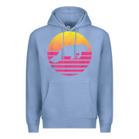 Colony Blue classic manatee gift t shirt Premium Hoodie - linhVisuals