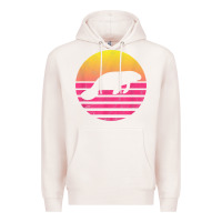 Pale Pink classic manatee gift t shirt Premium Hoodie - linhVisuals