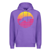 Purple classic manatee gift t shirt Premium Hoodie - linhVisuals