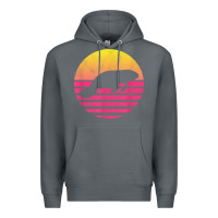 Rock classic manatee gift t shirt Premium Hoodie - linhVisuals