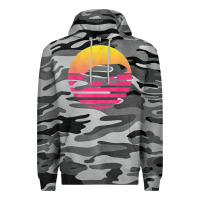 Slate Camo classic manatee gift t shirt Premium Hoodie - linhVisuals