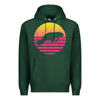 Sports Green classic manatee gift t shirt Premium Hoodie - linhVisuals