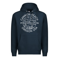 Navy cannon beach 1956 oregon clatsop sweatshirt Premium Hoodie - linhVisuals