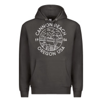 Smoke cannon beach 1956 oregon clatsop sweatshirt Premium Hoodie - linhVisuals