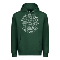 Sports Green cannon beach 1956 oregon clatsop sweatshirt Premium Hoodie - linhVisuals
