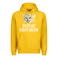 Lemon beer me right meow Premium Hoodie - linhVisuals
