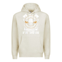 Oatmeal Heather i'm a carpenter i don't stop   funny carpentry woodworking t shirt Premium Hoodie - linhVisuals