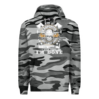 Slate Camo i'm a carpenter i don't stop   funny carpentry woodworking t shirt Premium Hoodie - linhVisuals