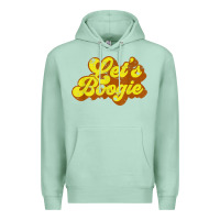 Seafoam lets boogie shirt vintage dancing 1980s disco themed party t shirt Premium Hoodie - linhVisuals
