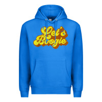 True Royal lets boogie shirt vintage dancing 1980s disco themed party t shirt Premium Hoodie - linhVisuals