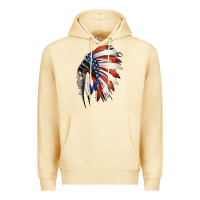Pina Colada 4th of July Indian Headdress Gypsy Spirit Skull Premium Hoodie - Jasminsmagicworld