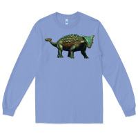Colony Blue ankylosaurus Long Sleeve Tee - Artiststas