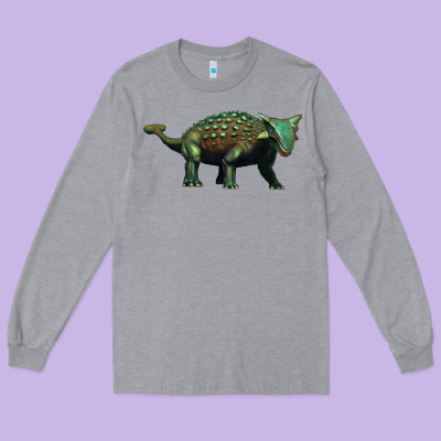 Ankylosaurus Long Sleeve Tee Designed By Artiststas