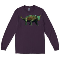 Plum ankylosaurus Long Sleeve Tee - Artiststas