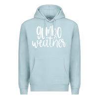 Blue Mist gumbo weather season in louisiana acadiana cajun lifestyle sweatshirt Premium Hoodie - linhVisuals