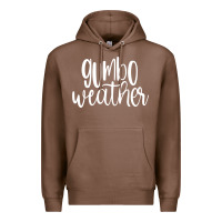 Chestnut gumbo weather season in louisiana acadiana cajun lifestyle sweatshirt Premium Hoodie - linhVisuals