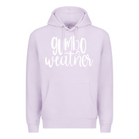 Lilac gumbo weather season in louisiana acadiana cajun lifestyle sweatshirt Premium Hoodie - linhVisuals